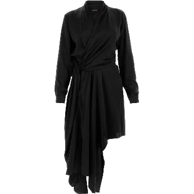 DRAPED DRESS