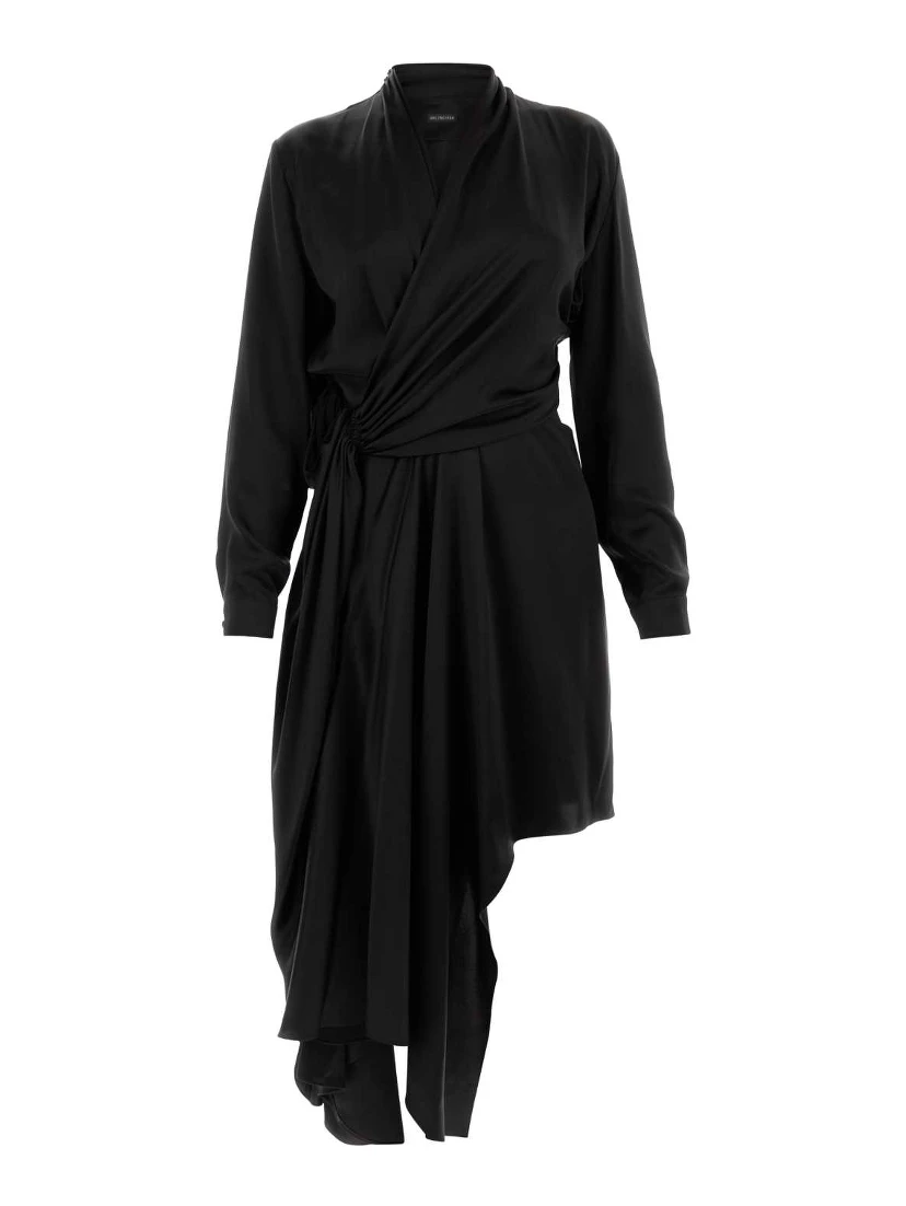 DRAPED DRESS