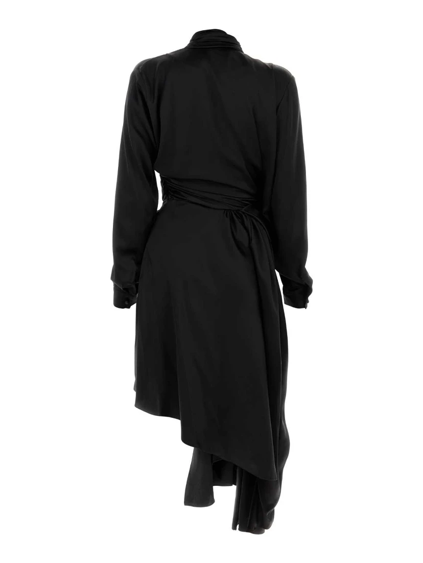 DRAPED DRESS