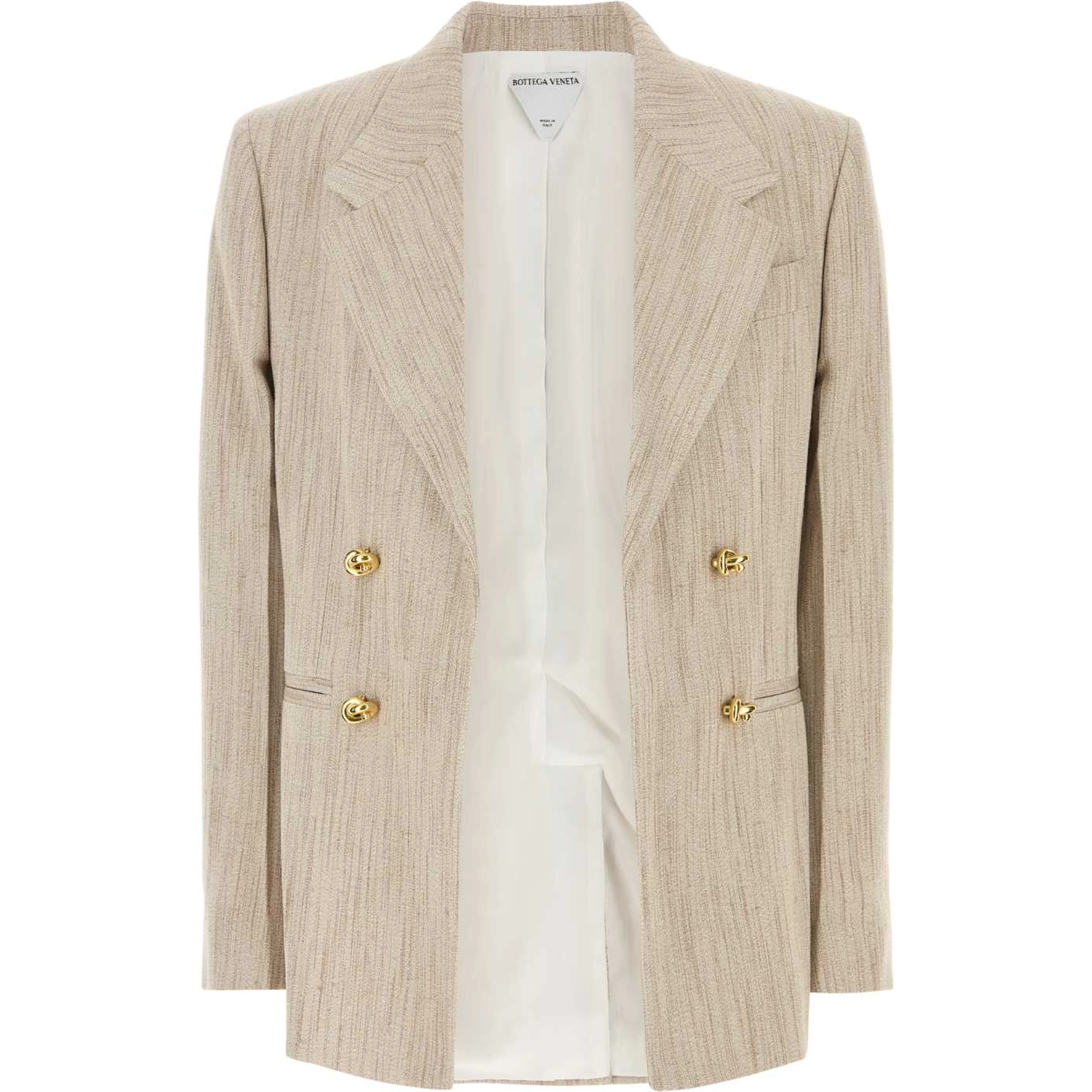 GIACCA FIAMMATA BOTTONI KNOT ORO