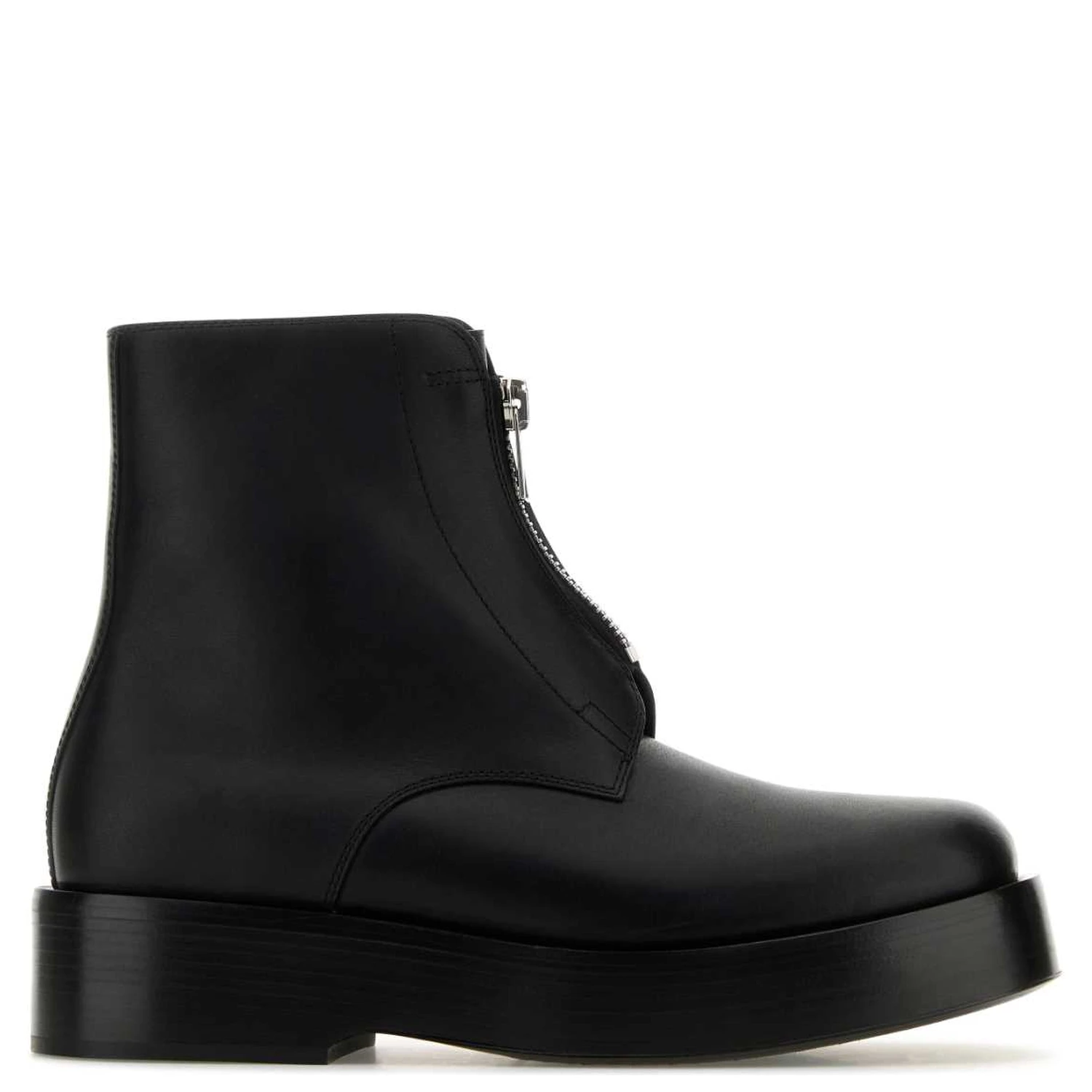 ZIP LEATHER BOOT