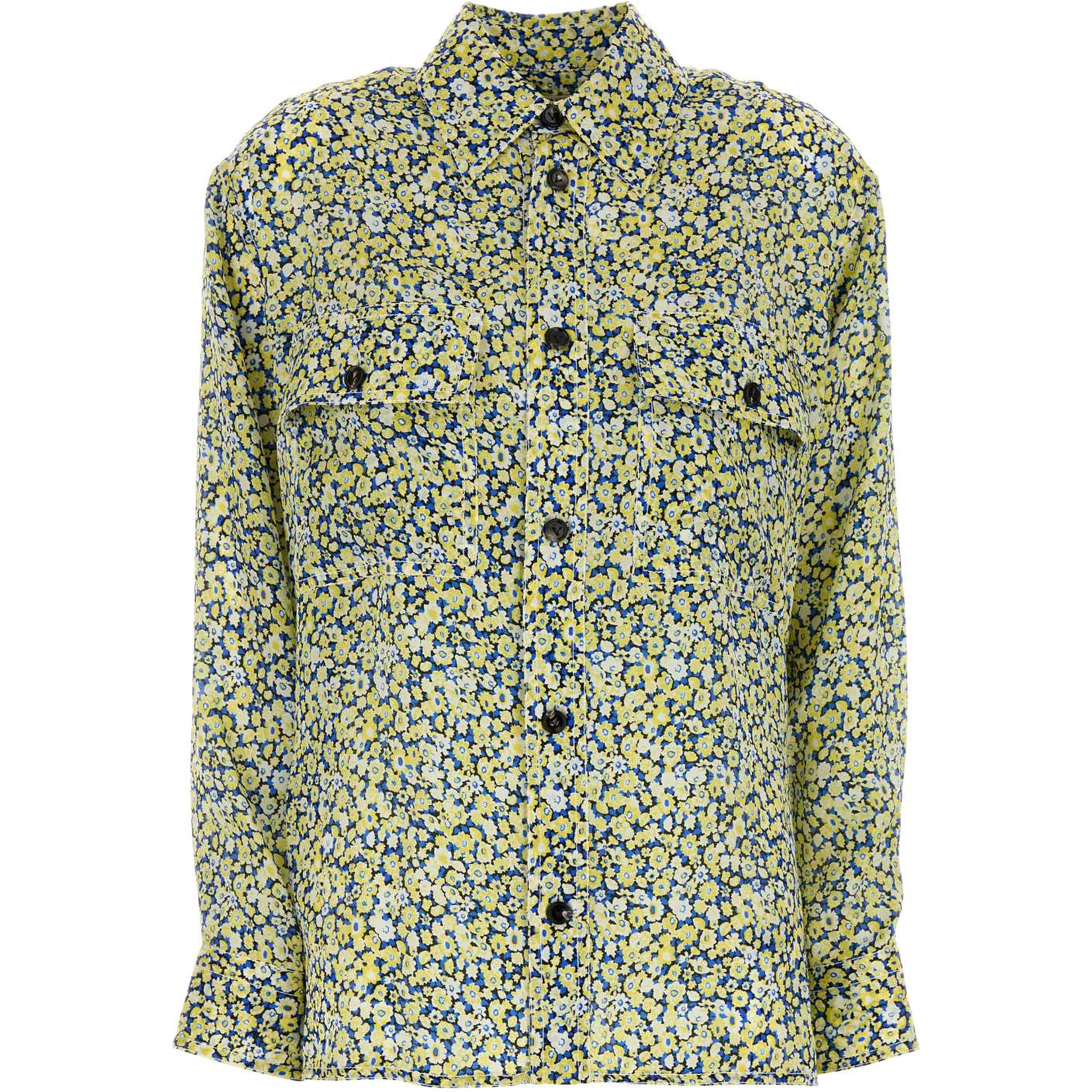 SHIRT MINI DAISY SILK CHARMEUS