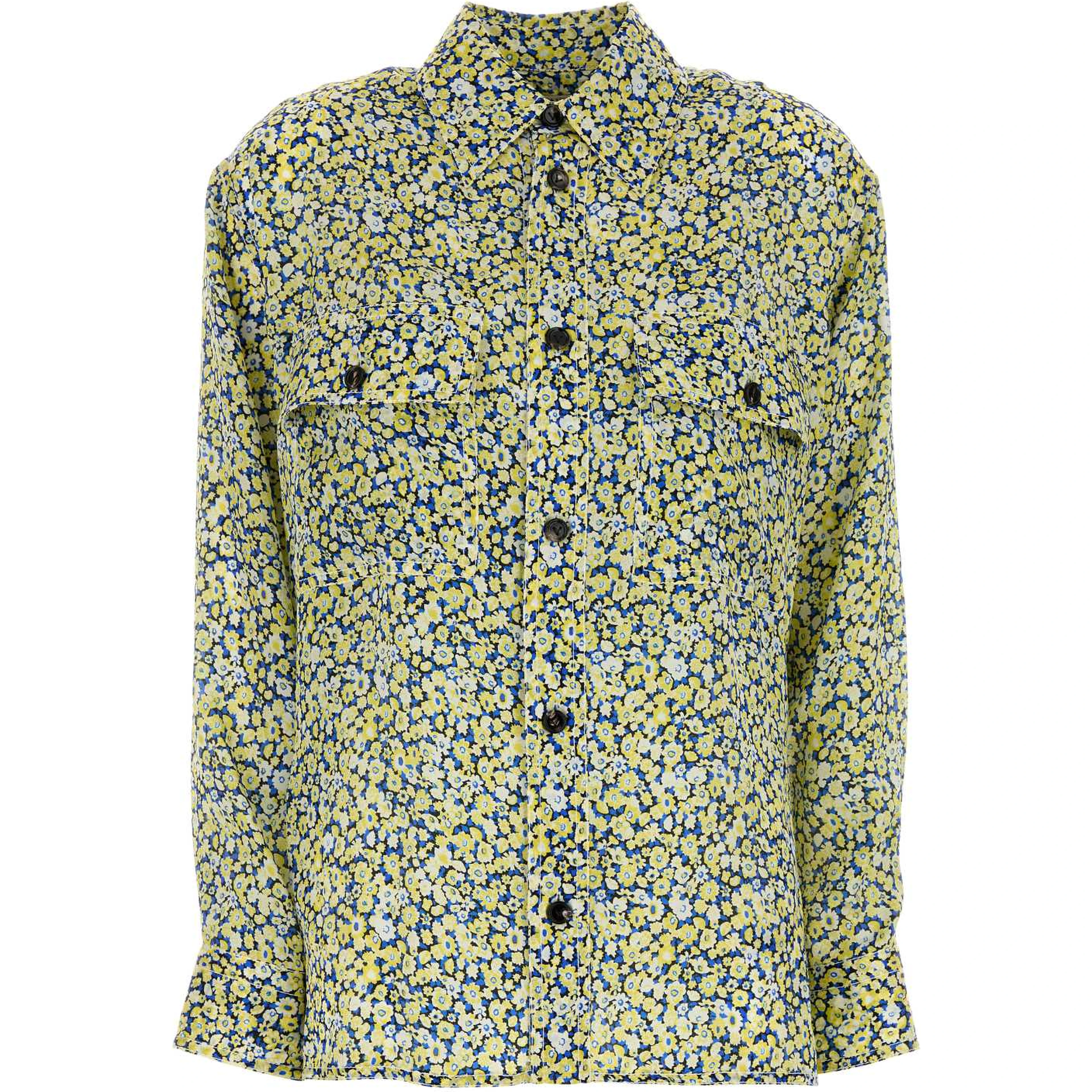 SHIRT MINI DAISY SILK CHARMEUS