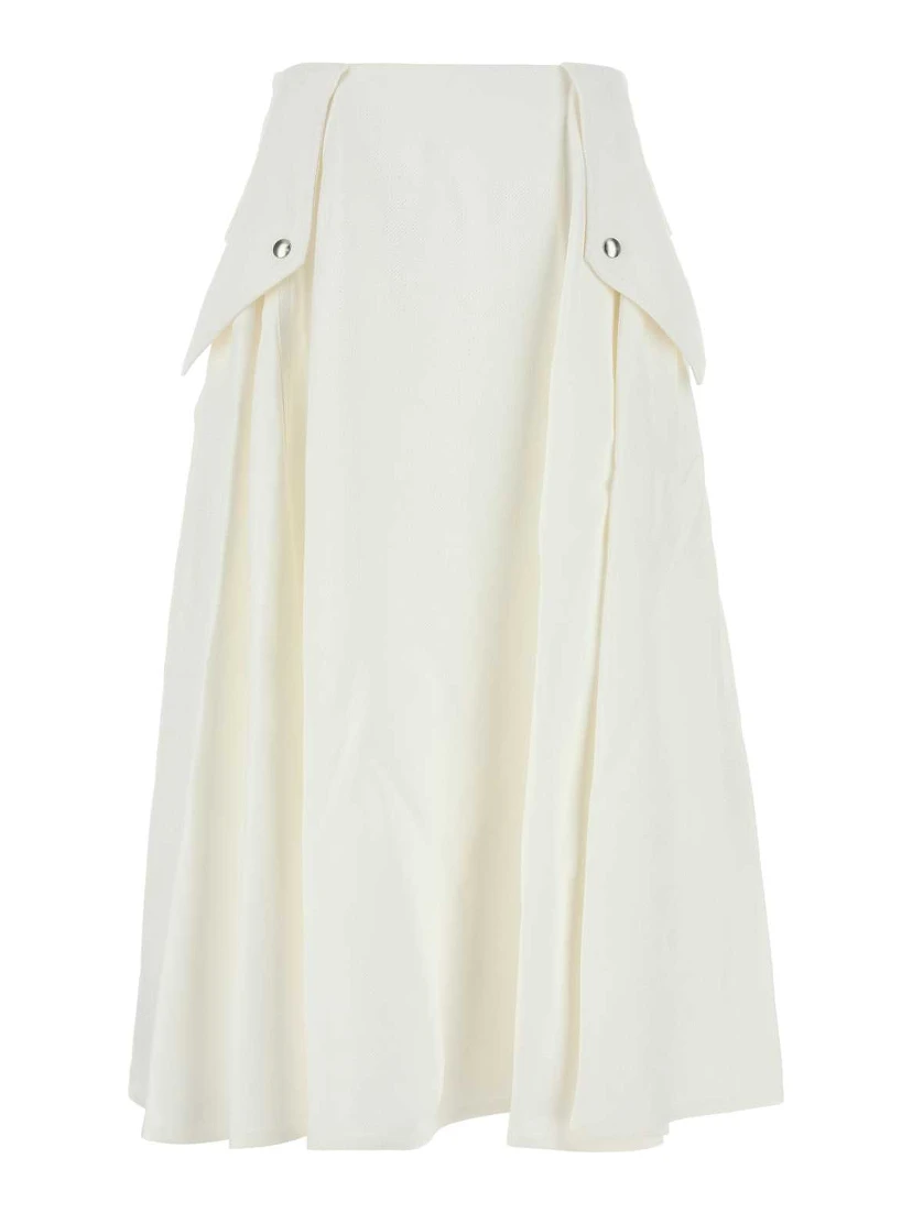 GONNA BIANCA MIDI TASCHE