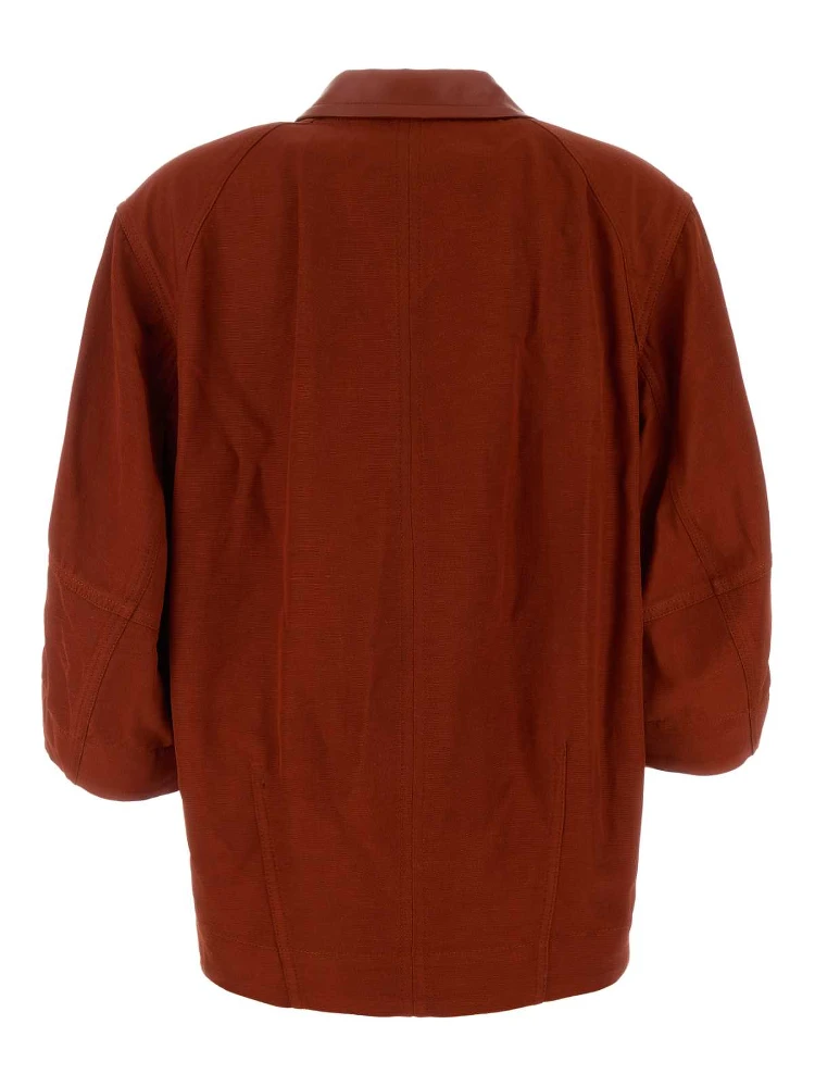 BLOUSE BAVERO PELLE alternative