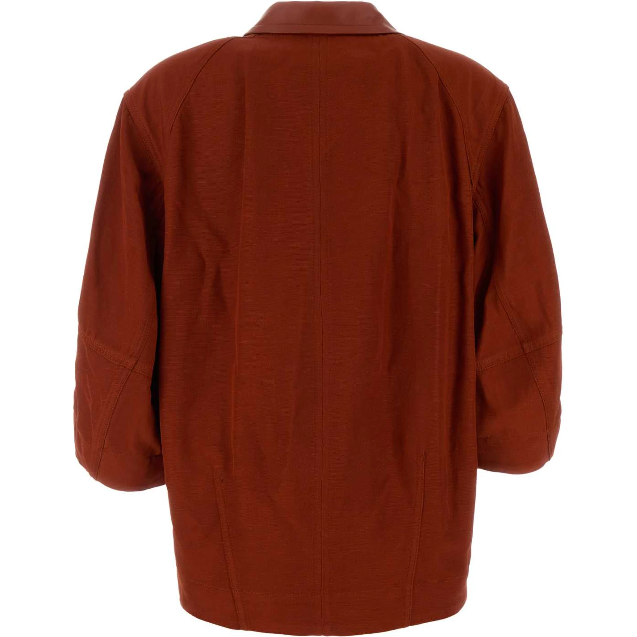 BLOUSE BAVERO PELLE