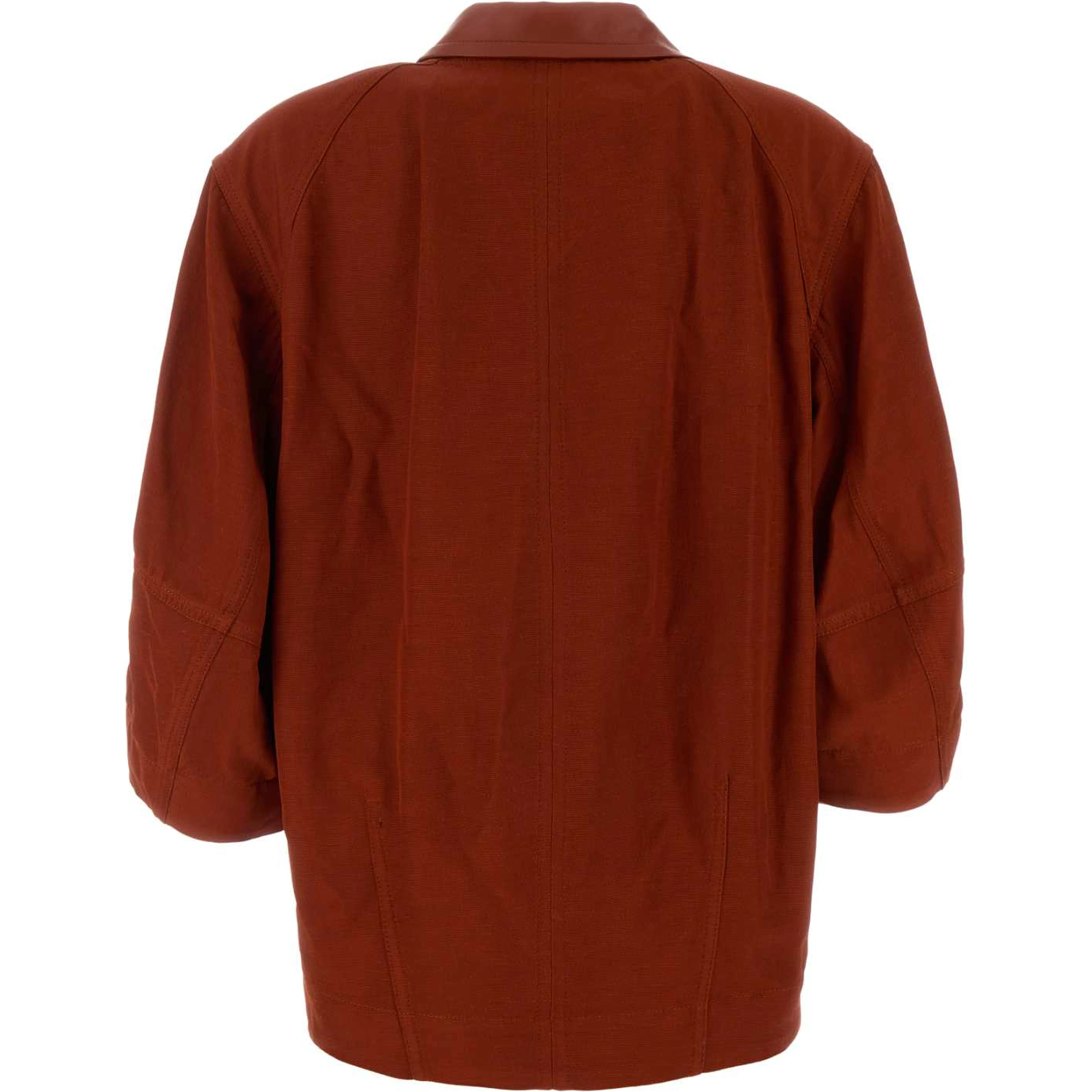 BLOUSE BAVERO PELLE