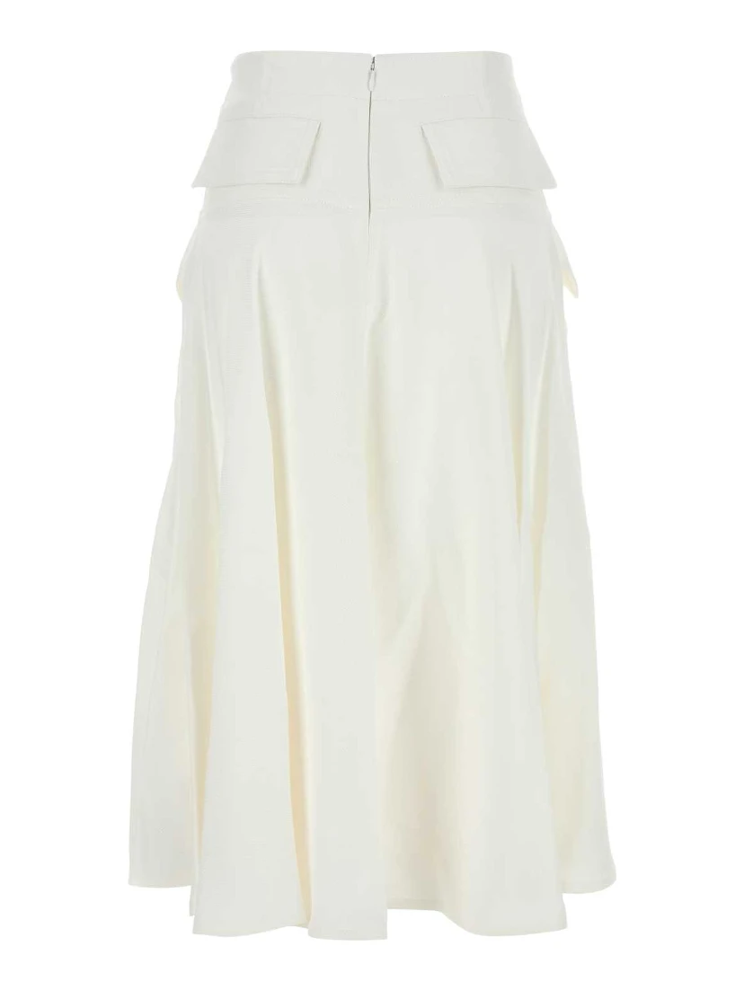 GONNA BIANCA MIDI TASCHE
