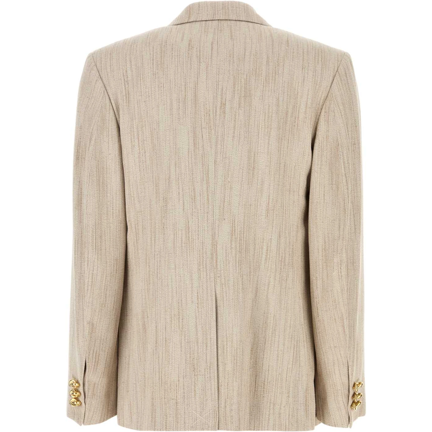 GIACCA FIAMMATA BOTTONI KNOT ORO