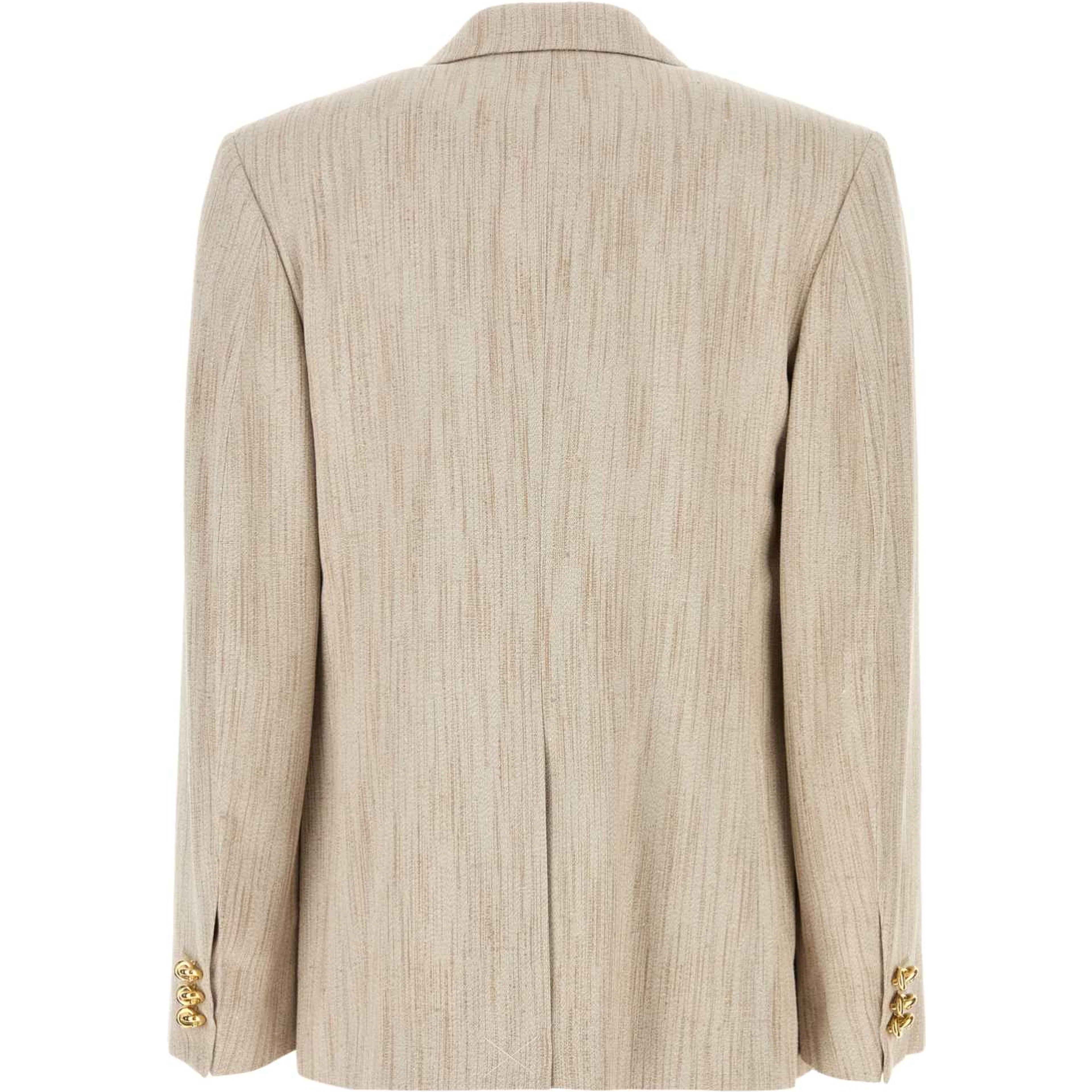 GIACCA FIAMMATA BOTTONI KNOT ORO