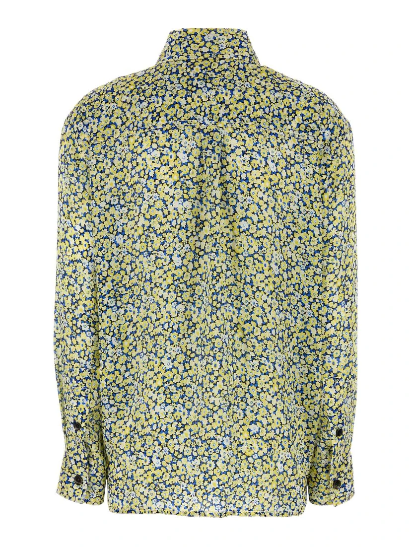 SHIRT MINI DAISY SILK CHARMEUS
