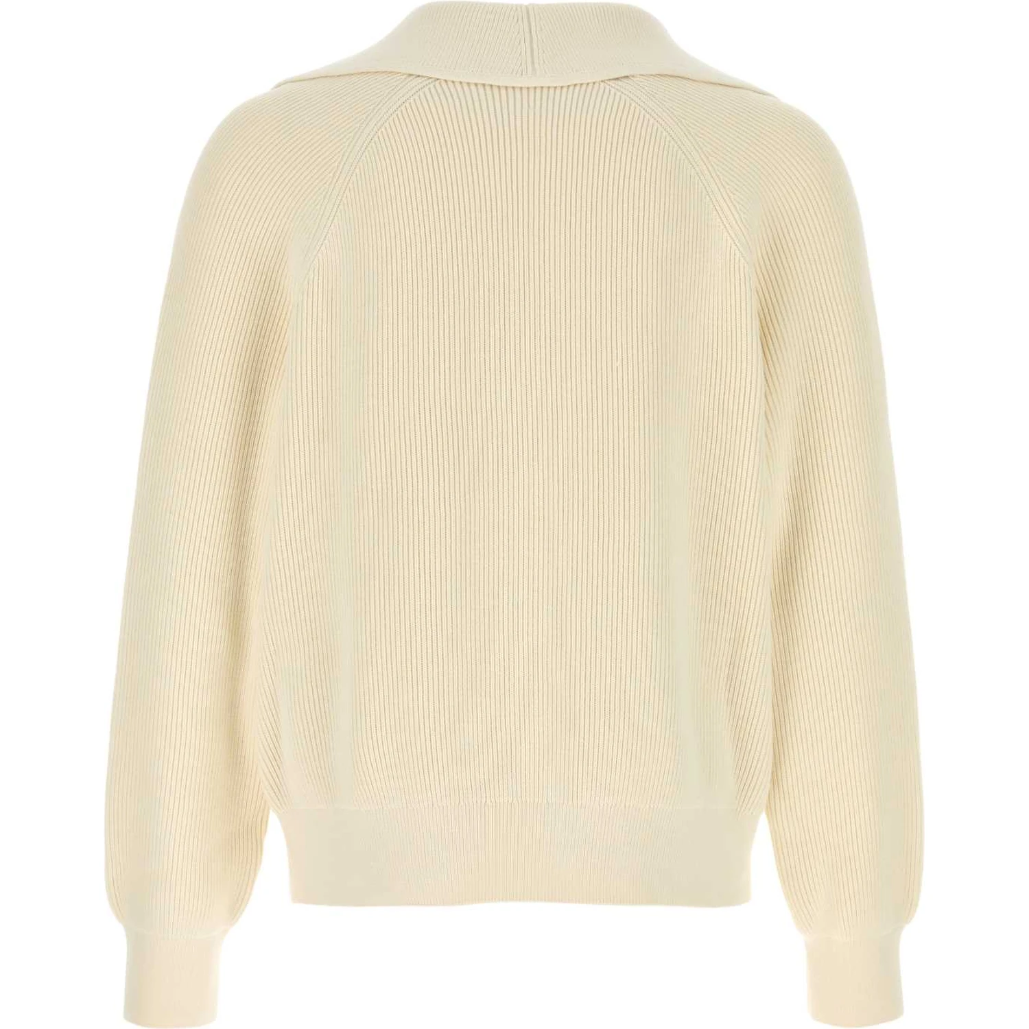 KNIT V COLLAR