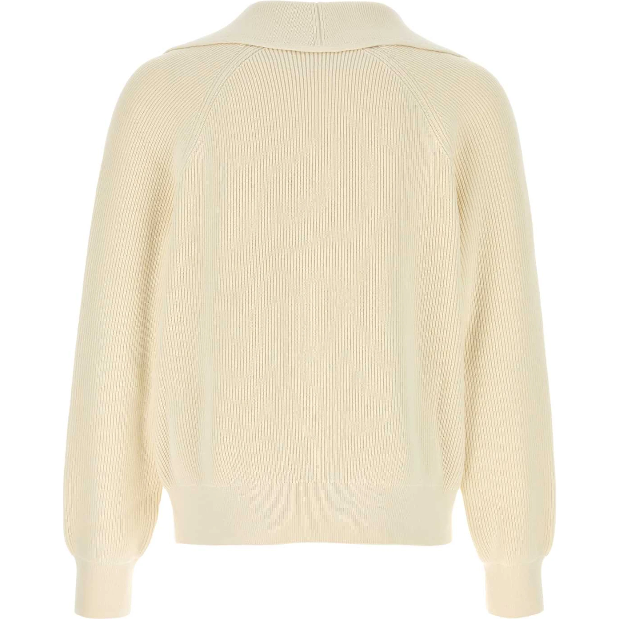 KNIT V COLLAR
