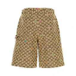 SHORT PANT GG CANVAS FIL COUPE