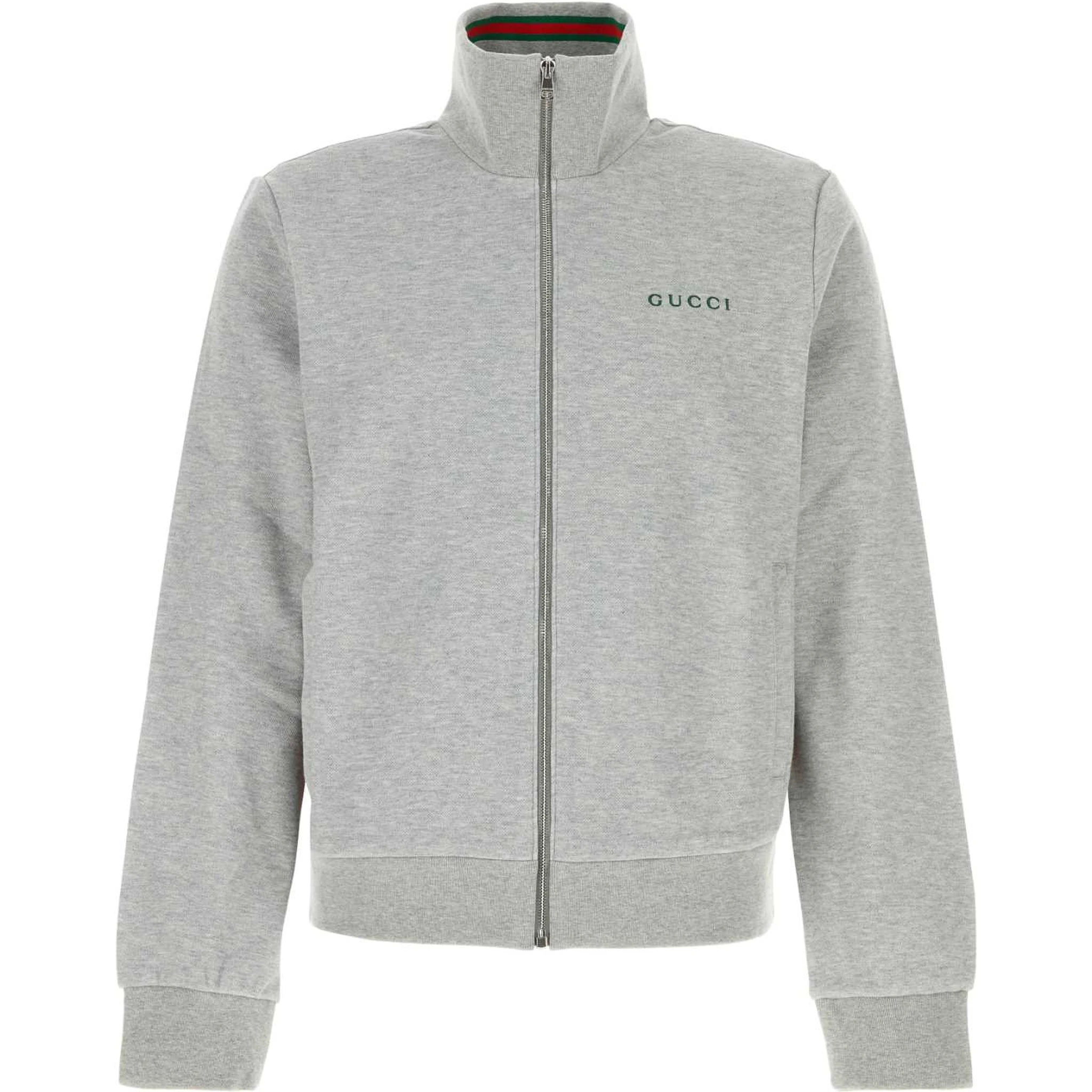 zip-up funnel-neck t-shirt