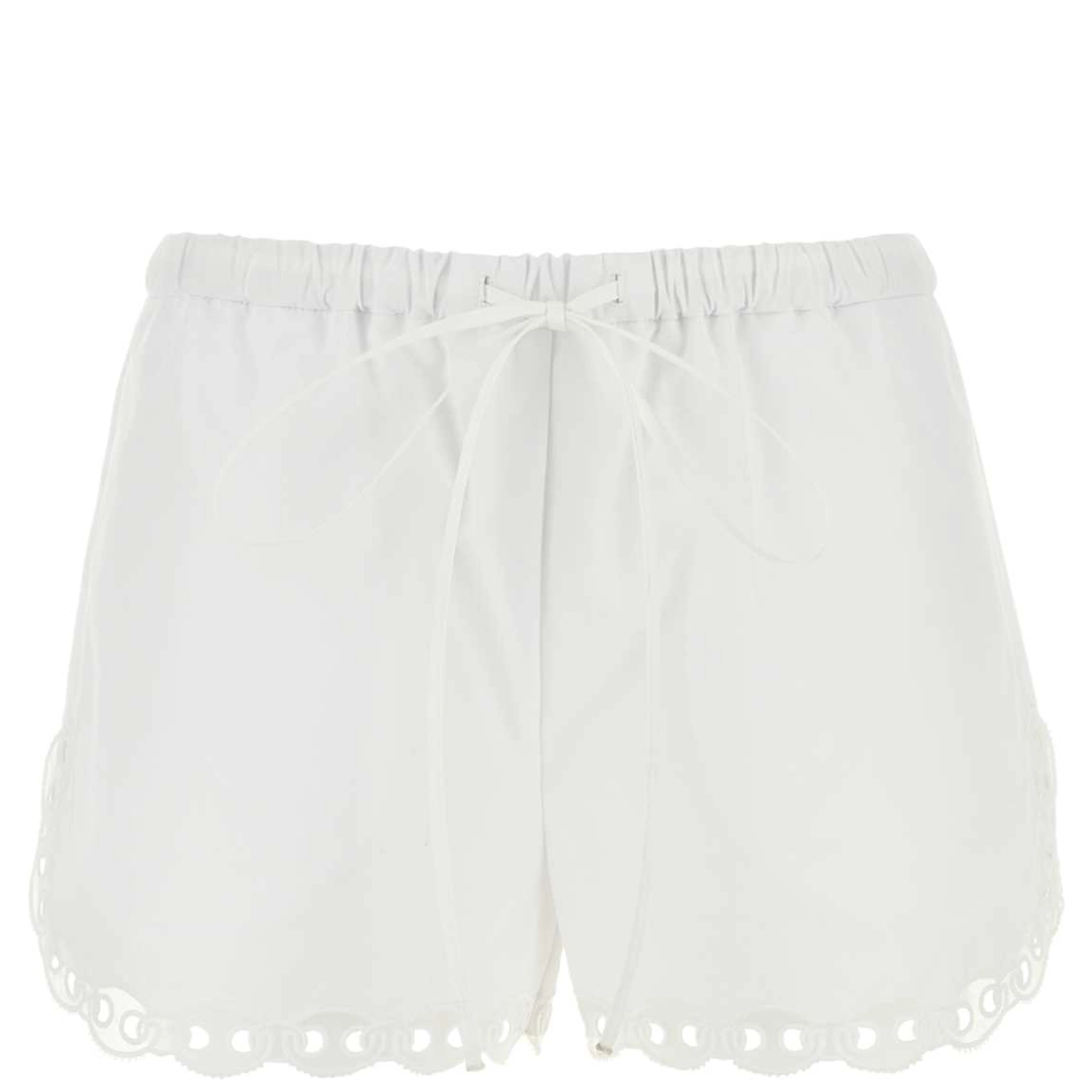 SHORTS CTN POPELINE W/EMB_19