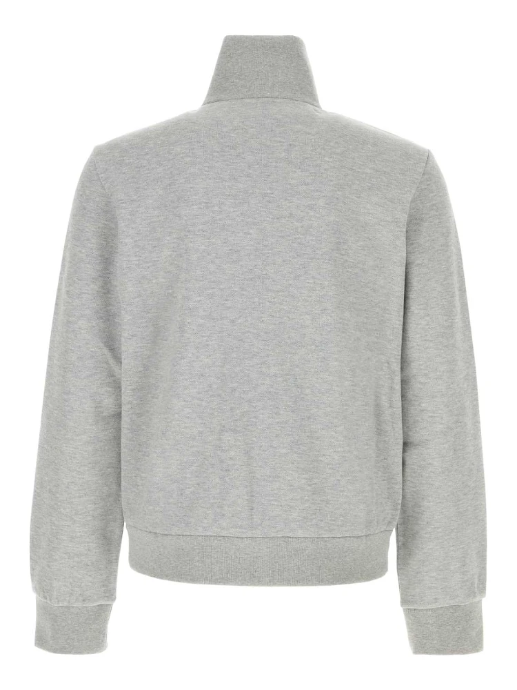 zip-up funnel-neck t-shirt alternative