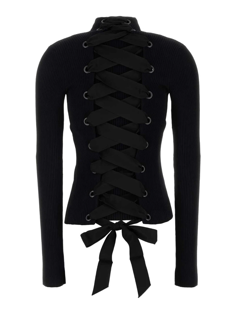 LACE TURTLENECK