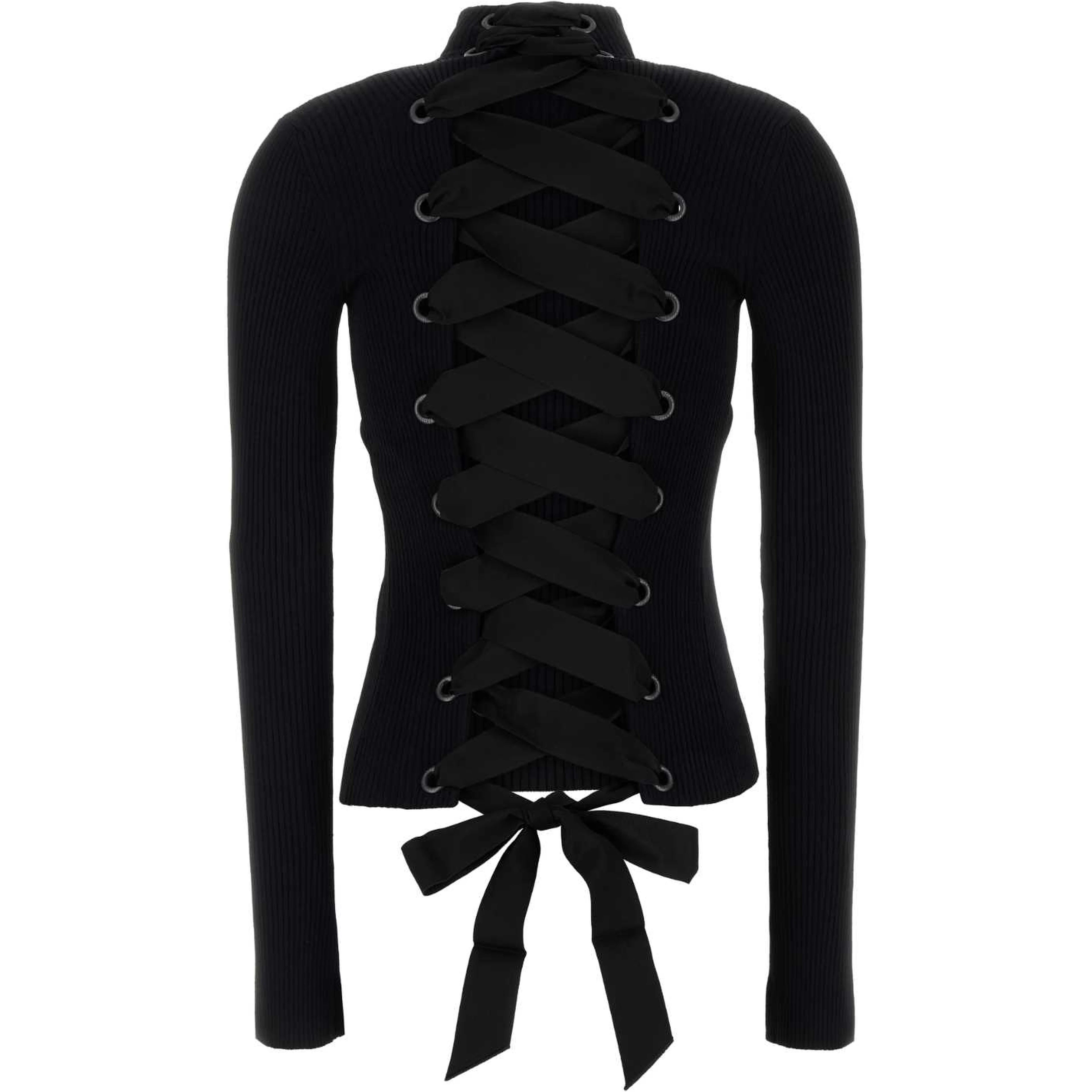 LACE TURTLENECK