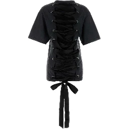 LACE-UP T-SHIRT