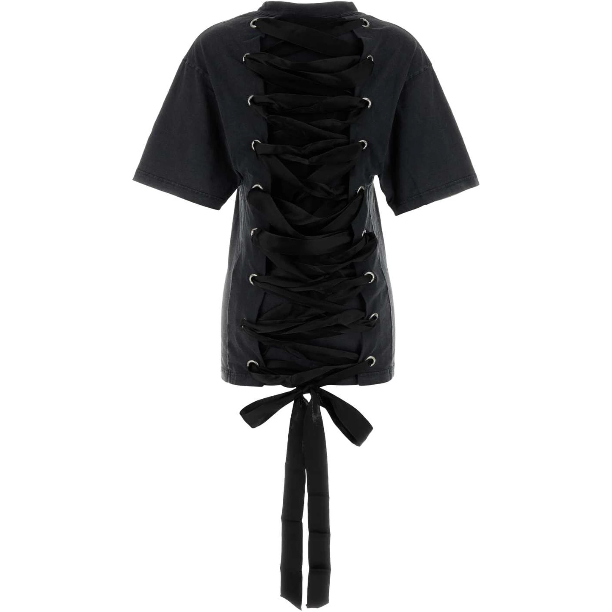 LACE-UP T-SHIRT