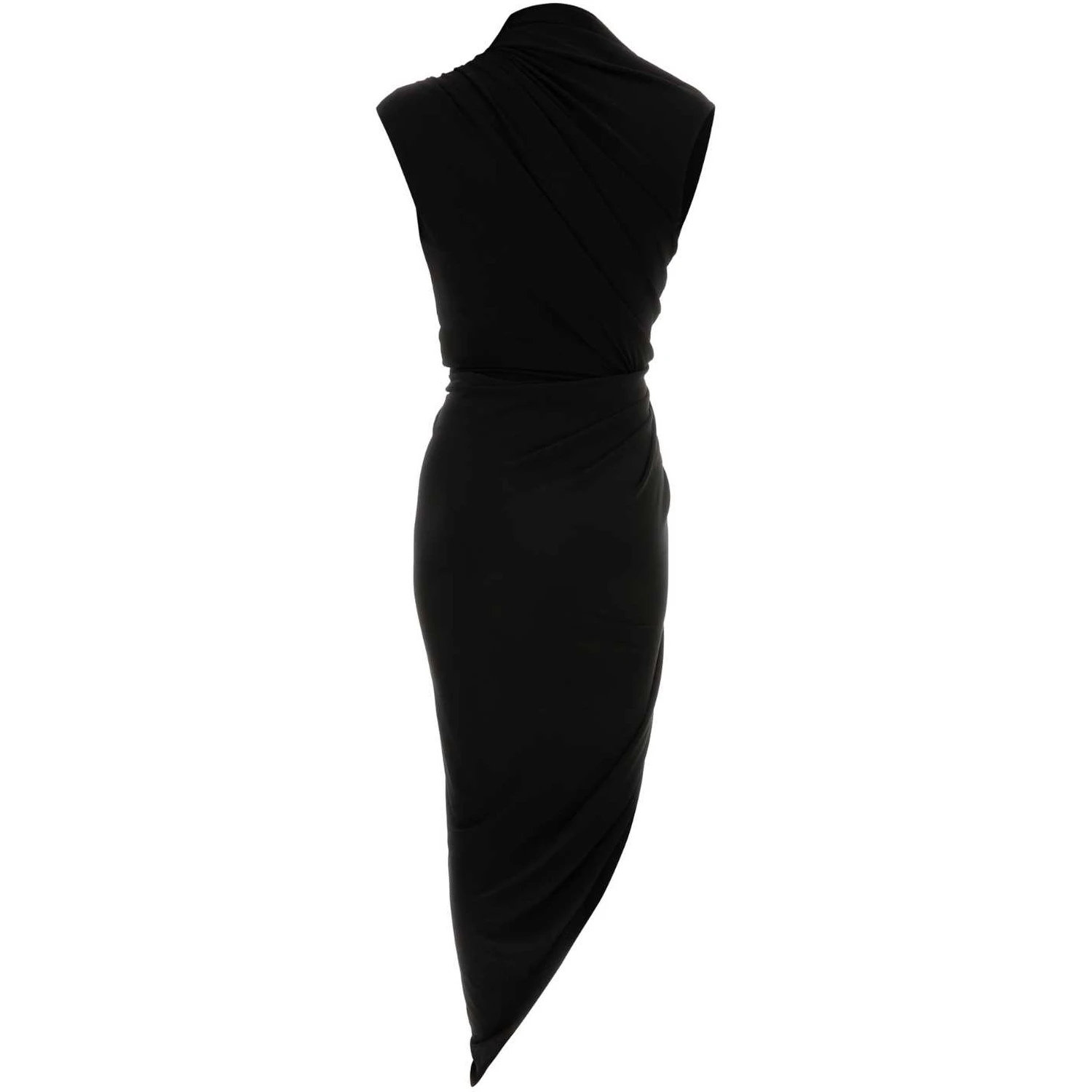 DRAPED DRESS