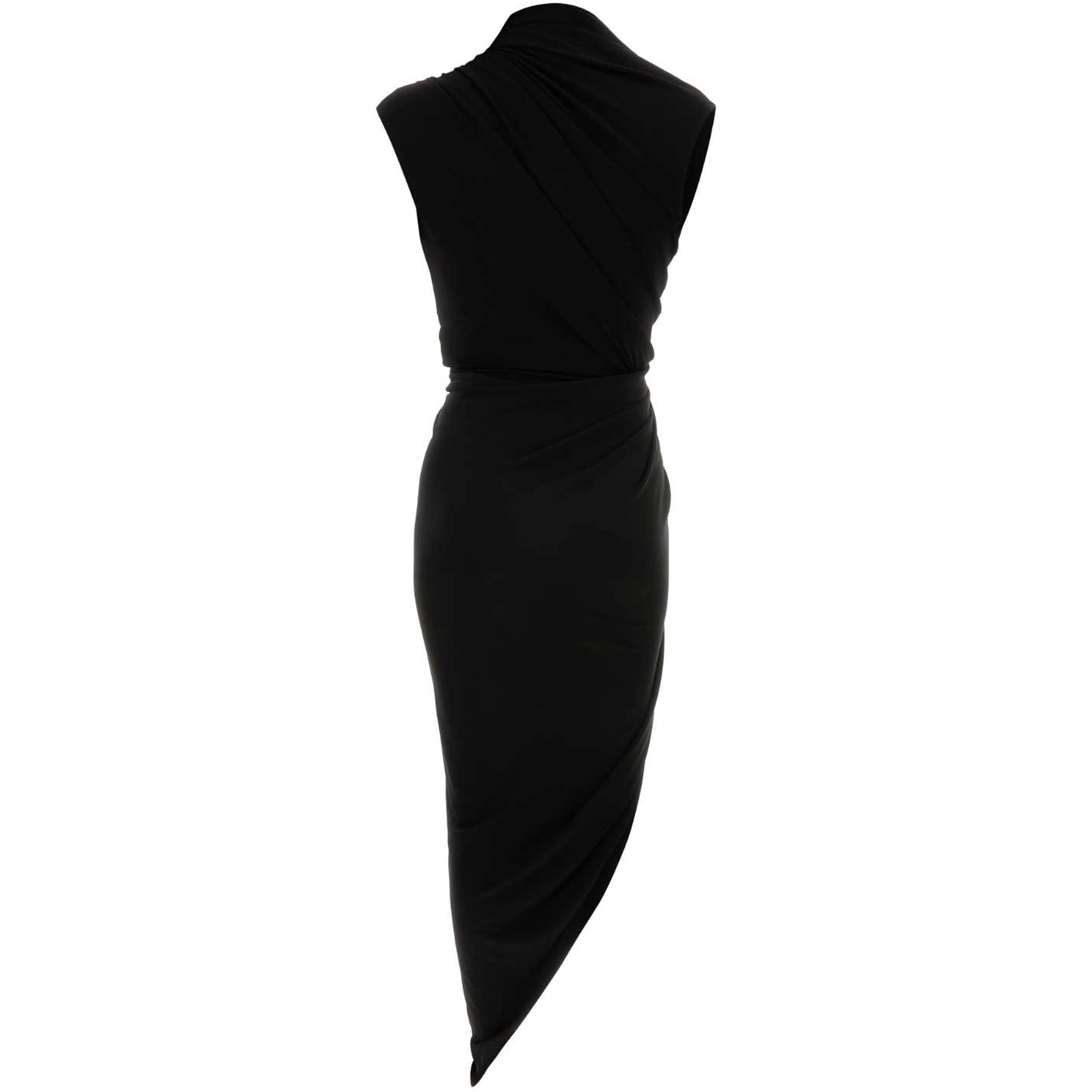 DRAPED DRESS