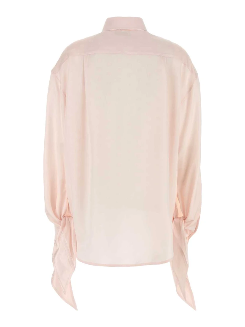Knotted Cuff Blouse