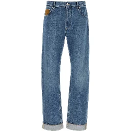 VINTAGE INDIGO DENIM TROUSERS