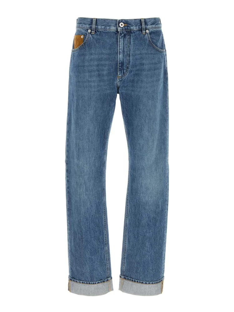 VINTAGE INDIGO DENIM TROUSERS