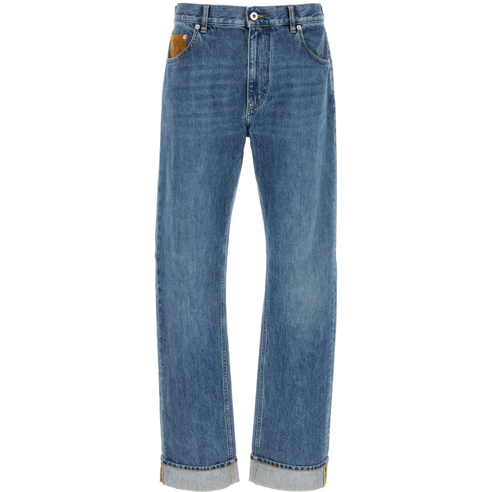 VINTAGE INDIGO DENIM TROUSERS