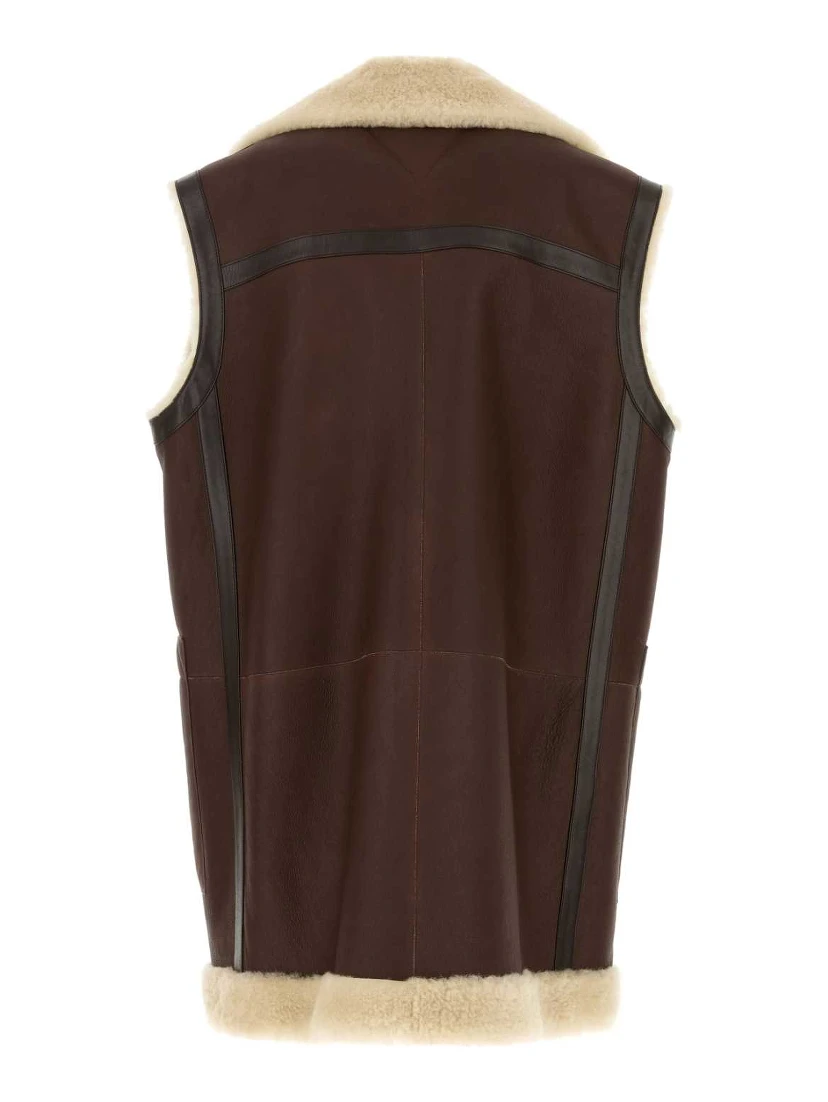 SHEARLING VEST