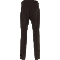 PANT WOOL GABARDINE W/HORN