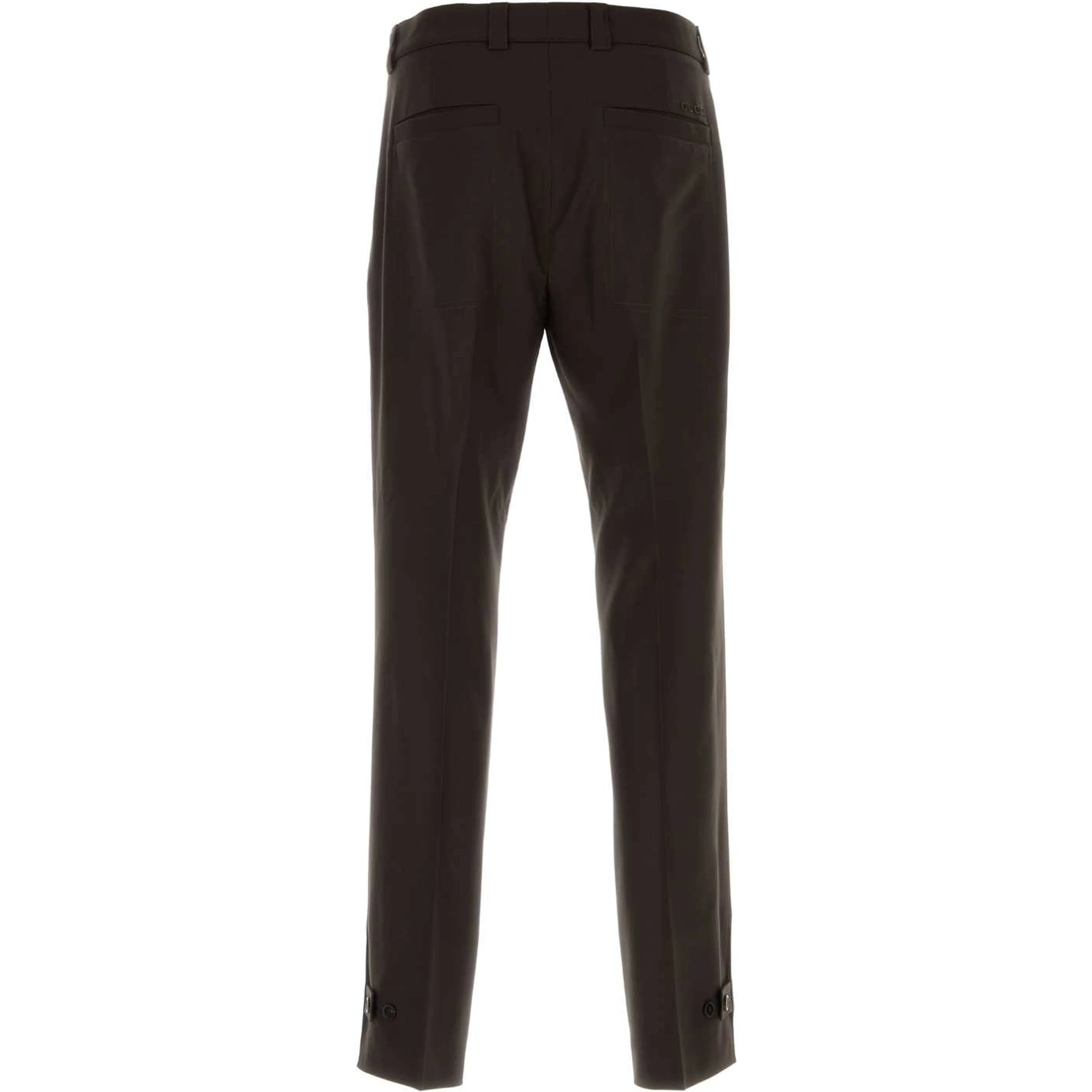 PANT WOOL GABARDINE W/HORN