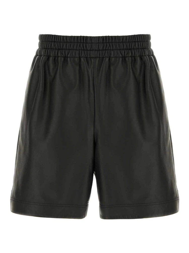 LEATHER BERMUDA