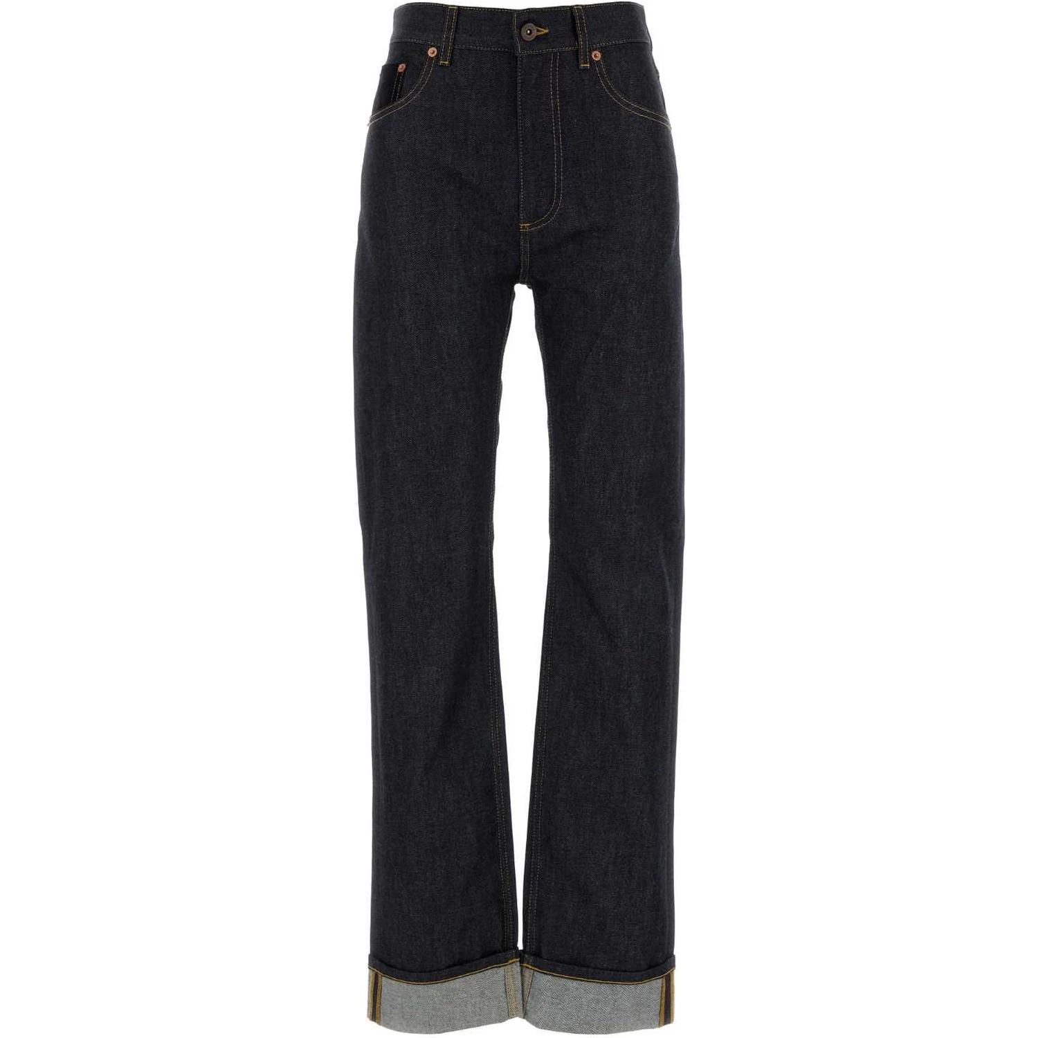 RAW INDIGO STRAIGHT DENIM