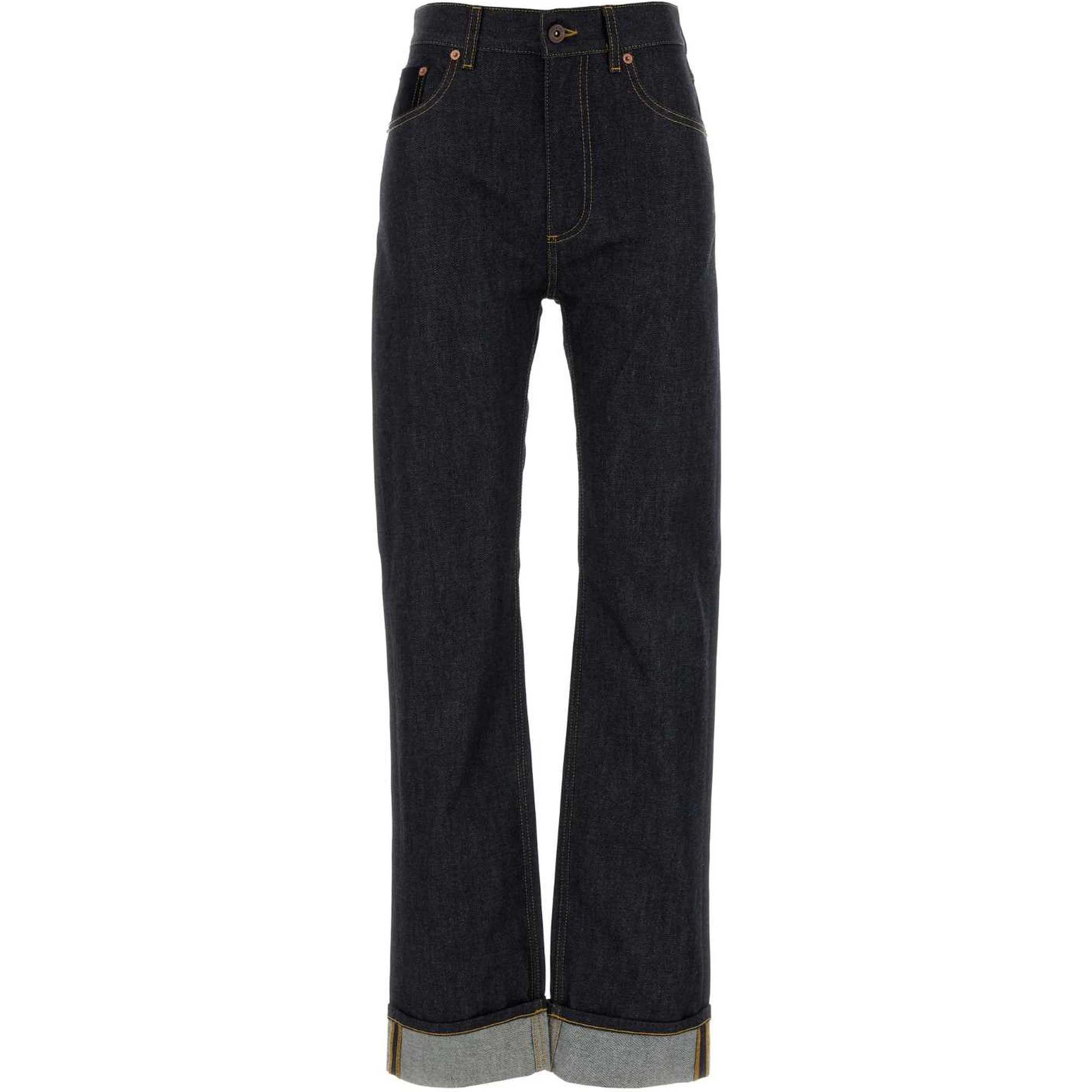 RAW INDIGO STRAIGHT DENIM