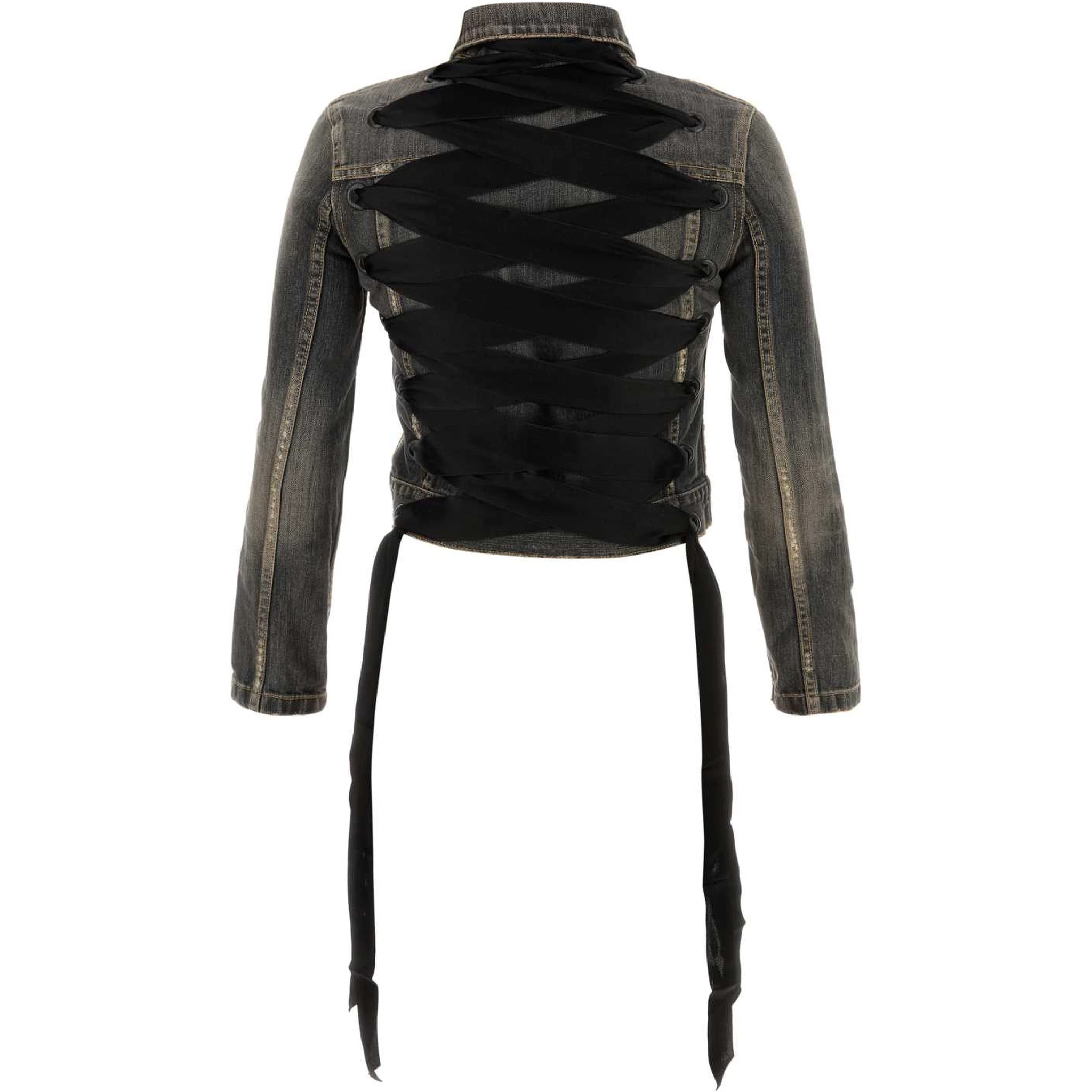 LACE-UP JACKET