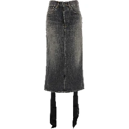 LACE- UP SKIRT