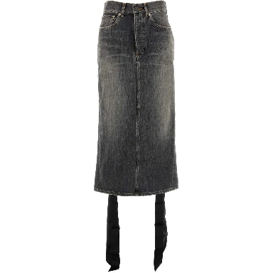 LACE- UP SKIRT