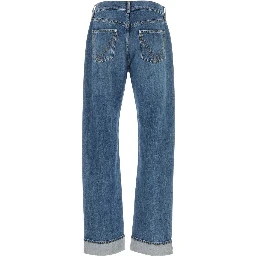VINTAGE INDIGO DENIM TROUSERS