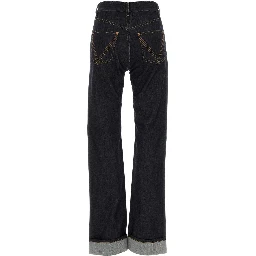 RAW INDIGO STRAIGHT DENIM