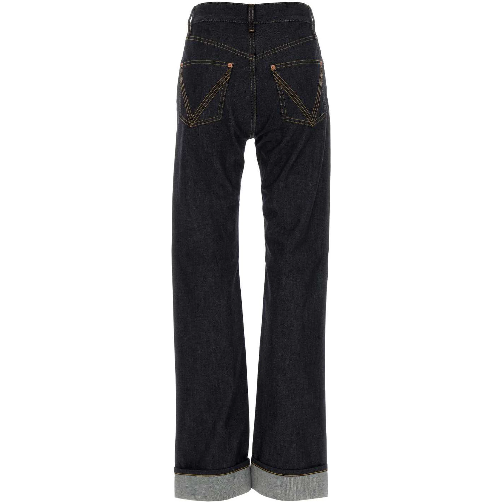 RAW INDIGO STRAIGHT DENIM