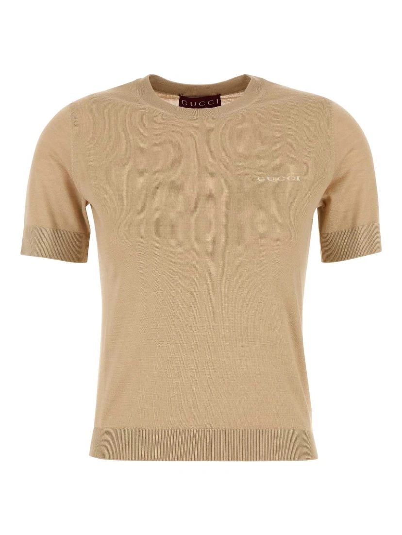 TOP CASHMERE SILK W/GUCCI