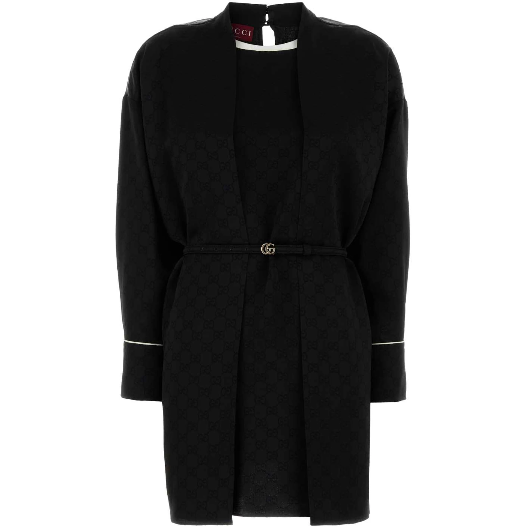 DRS HAMMERED GG SATIN W/GG BLT