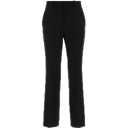 PANT CADY CREPE WOOL SILK W/MO
