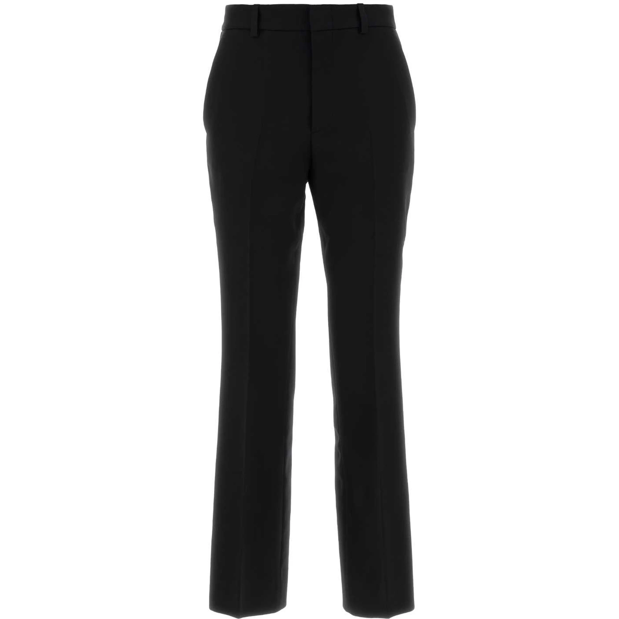 PANT CADY CREPE WOOL SILK W/MO