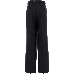 PANT PLAIN WOOL W/MOP