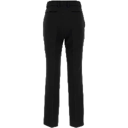 PANT CADY CREPE WOOL SILK W/MO