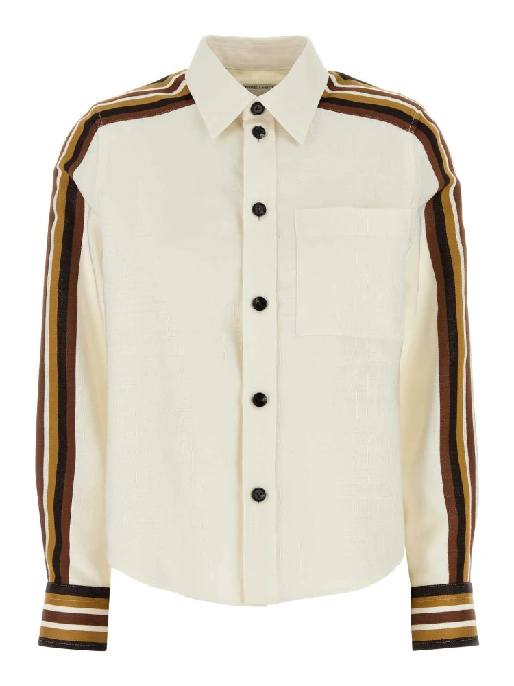 WHITE SHIRT BAND SLEEVES